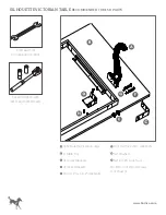 Preview for 2 page of RUSTICA SILHOUETTE VICTORIAN TABLE Assembly Instructions Manual