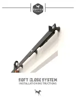 RUSTICA Soft Close System Installation Instructions Manual preview