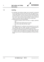 Preview for 46 page of RUTHMANN 27409 Operating And Maintenance Instructions Manual