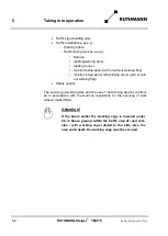 Preview for 110 page of RUTHMANN 27409 Operating And Maintenance Instructions Manual