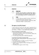 Preview for 115 page of RUTHMANN 27409 Operating And Maintenance Instructions Manual