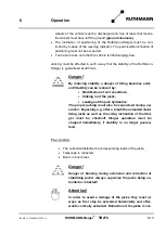 Preview for 127 page of RUTHMANN 27409 Operating And Maintenance Instructions Manual