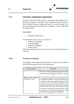 Preview for 153 page of RUTHMANN 27409 Operating And Maintenance Instructions Manual