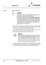 Preview for 236 page of RUTHMANN 27409 Operating And Maintenance Instructions Manual