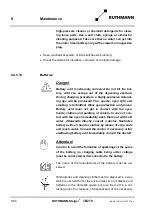 Preview for 242 page of RUTHMANN 27409 Operating And Maintenance Instructions Manual