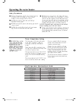 Preview for 22 page of Ruud AP15318 Use & Care Manual