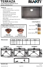 RUVATI TERRAZA RVH9660 Quick Start Manual preview