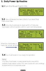 Preview for 8 page of Rx Systems AutoSealer 1002 User Manual