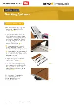 Preview for 2 page of RYNO TerraceDeck Decking Systems Install Manual