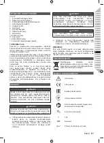 Preview for 59 page of Ryobi 466624 Original Instructions Manual