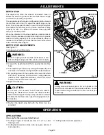 Preview for 13 page of Ryobi C357 Operator'S Manual