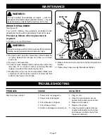 Preview for 17 page of Ryobi C357 Operator'S Manual