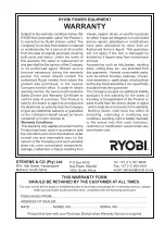 Preview for 8 page of Ryobi CLD-120 Owner'S Operating Manual