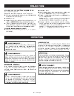 Preview for 20 page of Ryobi Duet FPR300 Operator'S Manual