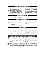 Preview for 22 page of Ryobi ETS-1525SC Owner'S Operation Manual