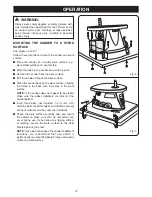 Preview for 12 page of Ryobi OSS500 Operator'S Manual