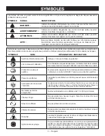 Preview for 49 page of Ryobi P20102 Operator'S Manual