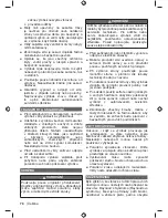 Preview for 74 page of Ryobi RLT1238I Original Instructions Manual