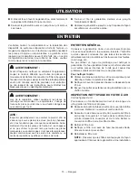 Preview for 39 page of Ryobi RYi2200GR Operator'S Manual