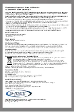 Preview for 3 page of S-IDEE MJX 16207 User Manual