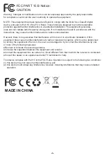 Preview for 28 page of S-IDEE MJX 16207 User Manual