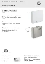 S+S Regeltechnik THERMASGARD RTF1 KTY81-210 Operating Instructions, Mounting & Installation preview