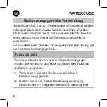 Preview for 9 page of S2G WATERCUBE User Manual