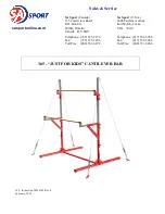 SA Sport 365 Assembly Instructions Manual preview