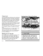 Preview for 118 page of Saab 2007 9-7X Owner'S Manual