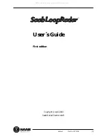 Preview for 2 page of Saab LoopRadar User Manual