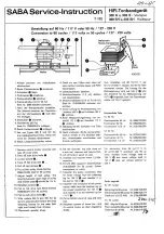 Preview for 19 page of Saba HiFi 305 S Service Instructions Manual