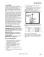 Preview for 25 page of Saber Compact Glide SG28 Operating Instructions Manual