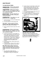 Preview for 26 page of Saber Compact Glide SG28 Operating Instructions Manual