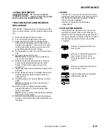 Preview for 35 page of Saber Compact Glide SG28 Operating Instructions Manual