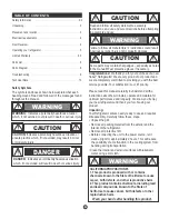 Preview for 2 page of Saber Compact K00AA3314 Product Manual