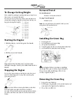 Preview for 8 page of Saber Edge LM-21SBS Operator'S Manual