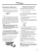 Preview for 11 page of Saber Edge LM-21SBS Operator'S Manual