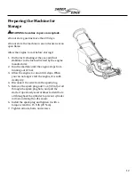 Preview for 12 page of Saber Edge LM-22AHD Operator'S Manual