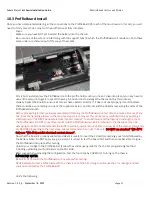 Preview for 23 page of saberz Project M Chassis Installation Manual