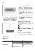 Preview for 50 page of Sabiana CRYSTALL CDS.C Instructions For Installation, Use And Maintenance Manual