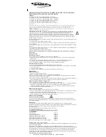 Preview for 2 page of Sable MULTIflex Operating Instructions