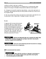 Preview for 70 page of Sabre RG1128 Operator'S Manual