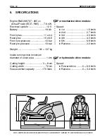 Preview for 90 page of Sabre RG1128 Operator'S Manual