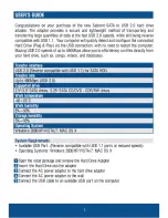 Preview for 2 page of Sabrent C35U User Manual