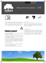 Preview for 22 page of sabya Black bell Instruction Manual