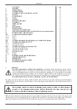 Preview for 47 page of Saci DRENAG 1000-1200 Instruction For Installation And Maintenance