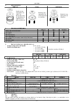 Preview for 72 page of Saci DRENAG 1000-1200 Instruction For Installation And Maintenance