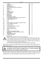 Preview for 104 page of Saci DRENAG 1000-1200 Instruction For Installation And Maintenance