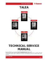 Saeco Talea Touch Technical & Service Manual preview