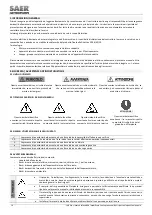 Preview for 14 page of SAER Elettropompe MT Use And Maintenance Manual